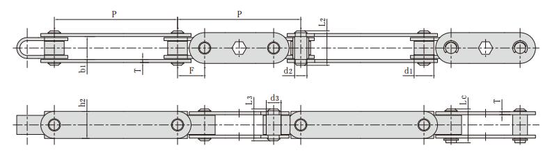 SJ240F1_<font color='red'>雙<font color='red'>鉸鏈</font><font color='red'>輸送</font>鏈</font> 工程